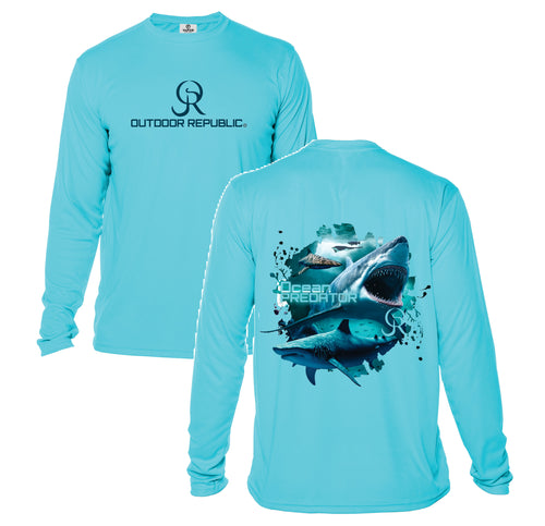 Ocean Predator UPF 50 Performance Shirt  (3 Color Options) (NEW)