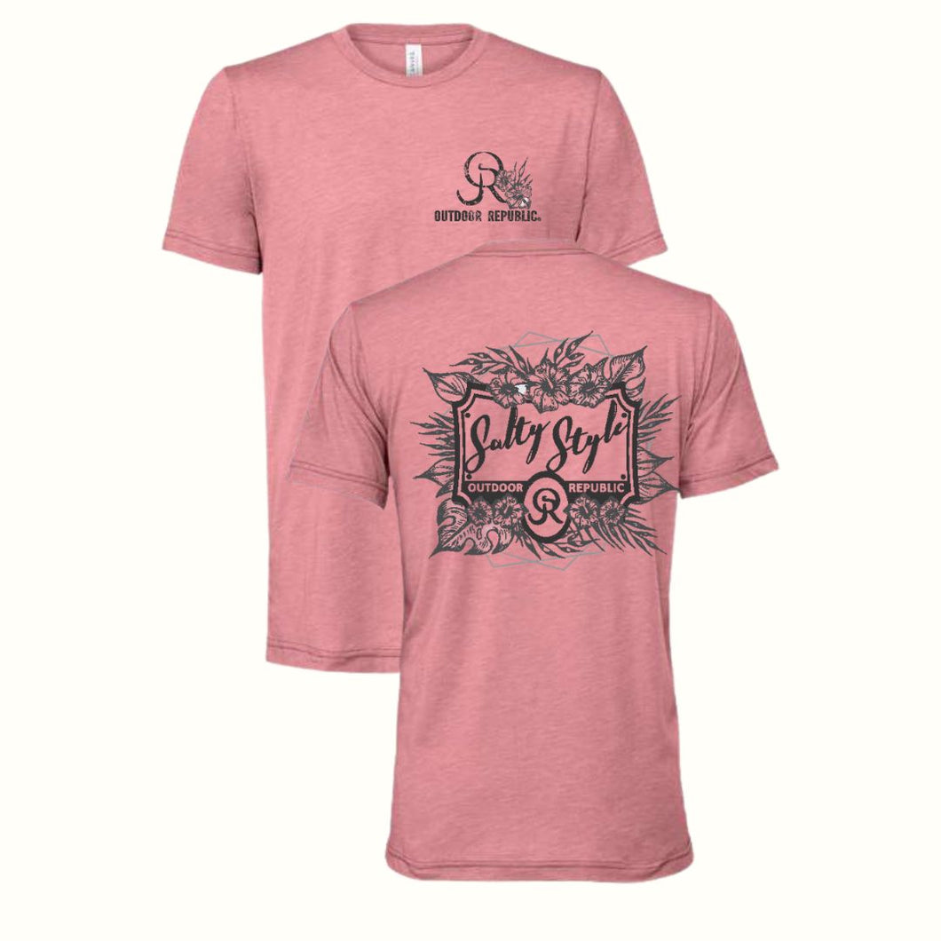 OR Salty Style T-Shirt (Ladies Design ( 5 Color Options)