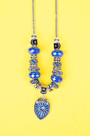 Sliding Bead Charm Necklace (3 OPTIONS)