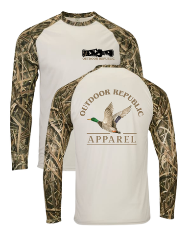 Limited Addition Duck Call Longsleeve UPF 50 Performance shirt