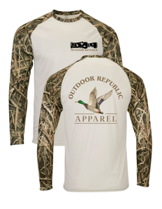 Limited Addition Duck Call Longsleeve UPF 50 Performance shirt
