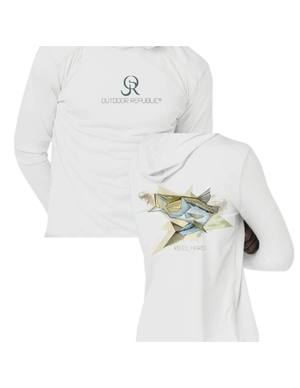 UPF 50 Performance Hoodies (multiple designs)