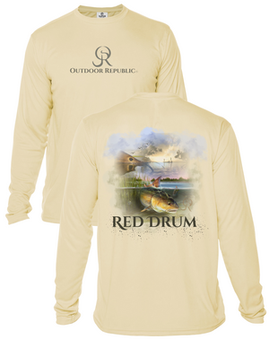 Red Drum - UPF 50 Performance Shirt (Unisex)