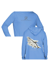 UPF 50 Hoodies Performance Long sleeve (multiple designs)