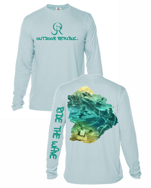 Ride The Wave - UPF 50 Performance Shirt (Unisex)