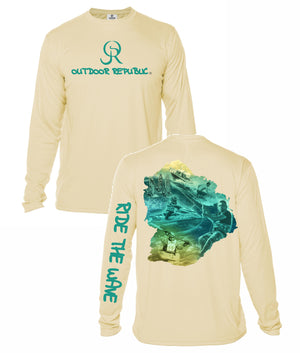 Ride The Wave - UPF 50 Performance Shirt (Unisex)