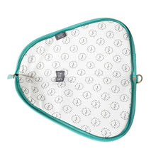 Myra Bandit Breeze Tooled Hairon Gun Case in Desert Teal