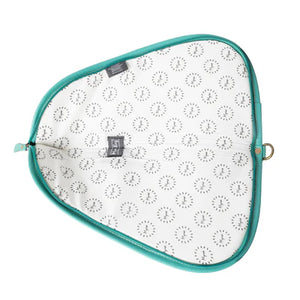 Myra Bandit Breeze Tooled Hairon Gun Case in Desert Teal
