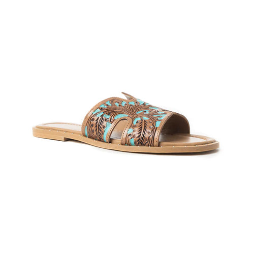 Myra Carmina Anne Sandals In Blue