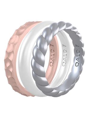Qalo Stackable Ladies Ring (3 options)