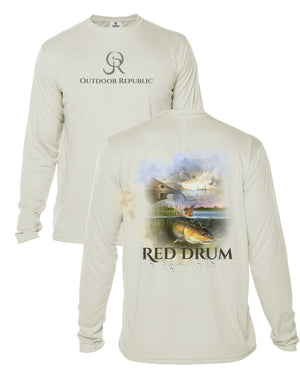 Red Drum - UPF 50 Performance Shirt (Unisex)