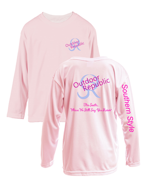 Girly OR Logo - UPF 50 Performance Shirt (Youth)