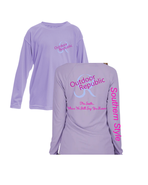Girly OR Logo - UPF 50 Performance Shirt (Youth)