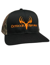 OR Buck Snapback- Black/Camo