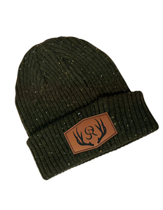 Outdoor Republic Leather Patch Beanies- 5 Color Options