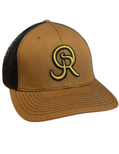 OR Logo Snapback- Caramel/Black