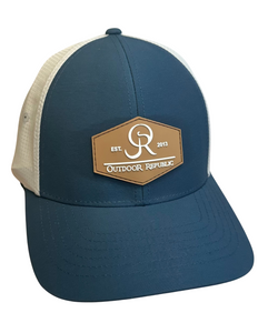 OR Rubber Patch Fitted Hat (2 Sizes)