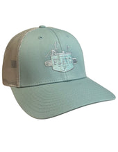 OR Flats Low-Profile Snapback Headwear- Smoke Blue/Aluminum