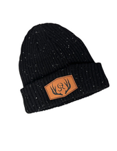 Outdoor Republic Leather Patch Beanies- 5 Color Options