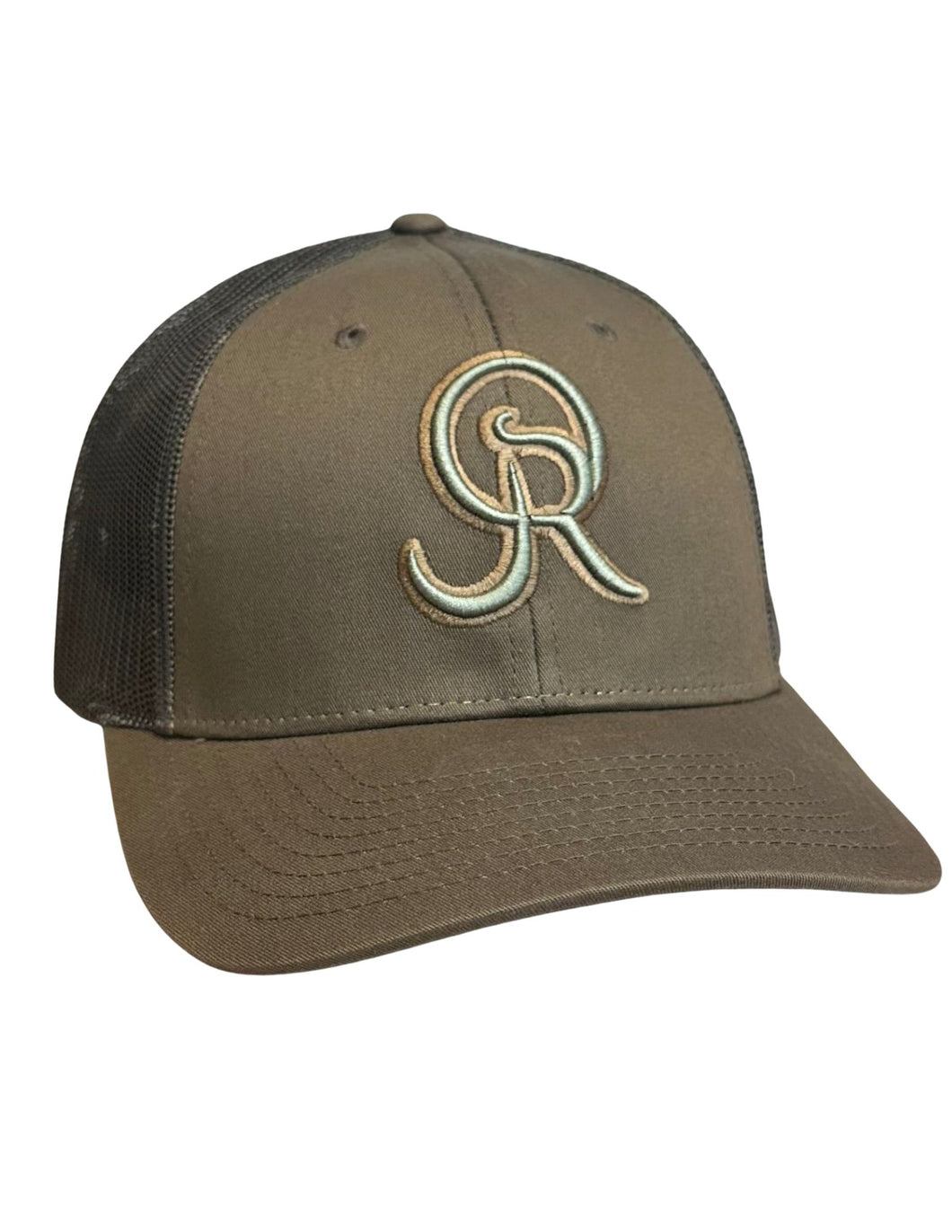 OR Logo Low-Profile Snapback- Chocolate Chip/Brown