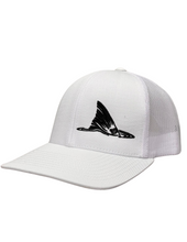 Redfish Tail Snapback- Solid White