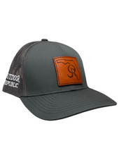 State Road Leather Patch Low Profile Snapback- Graphite