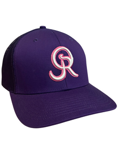 OR Logo Snapback- Purple