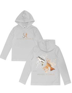 Heads/Tails Full - UPF 50 Performance Shirt (Youth)