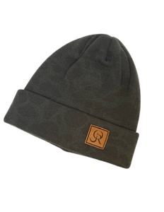 Side Leather OR Patch Beanies