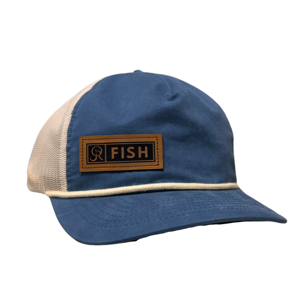 Fish Patch-Bachelor Legion Blue/Sand/Cream NEW