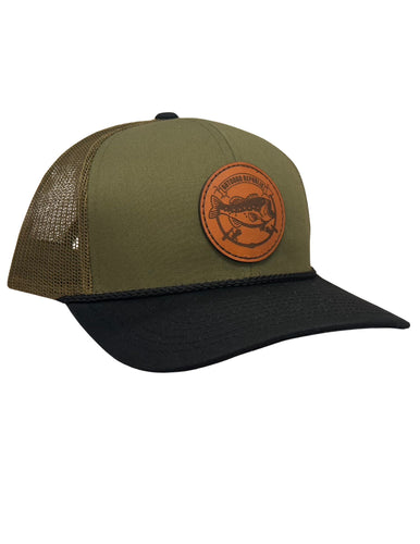 OR Bass Master Snapback-Moss Green/Black