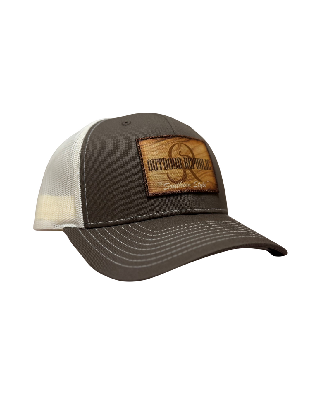 Outdoor Republic Southern Style Wood Grain-Chip/Birch Snapback