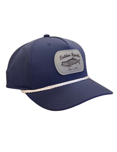 OR Silver King Snapback-Light Blue/White Rope