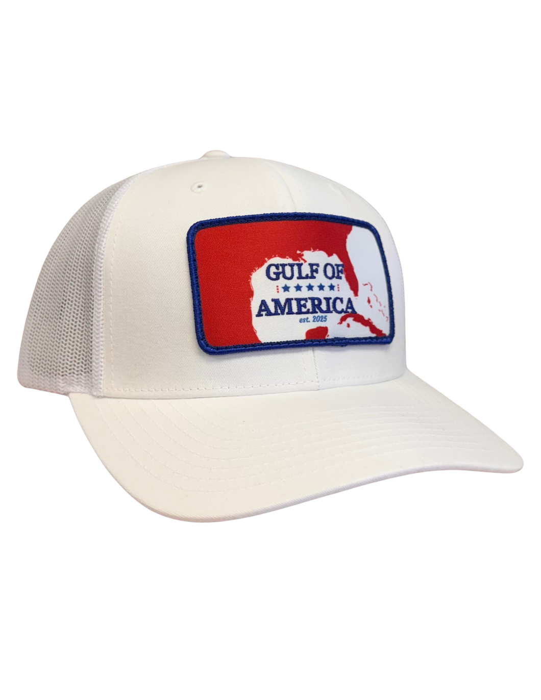 Gulf of America Solid White Snapback
