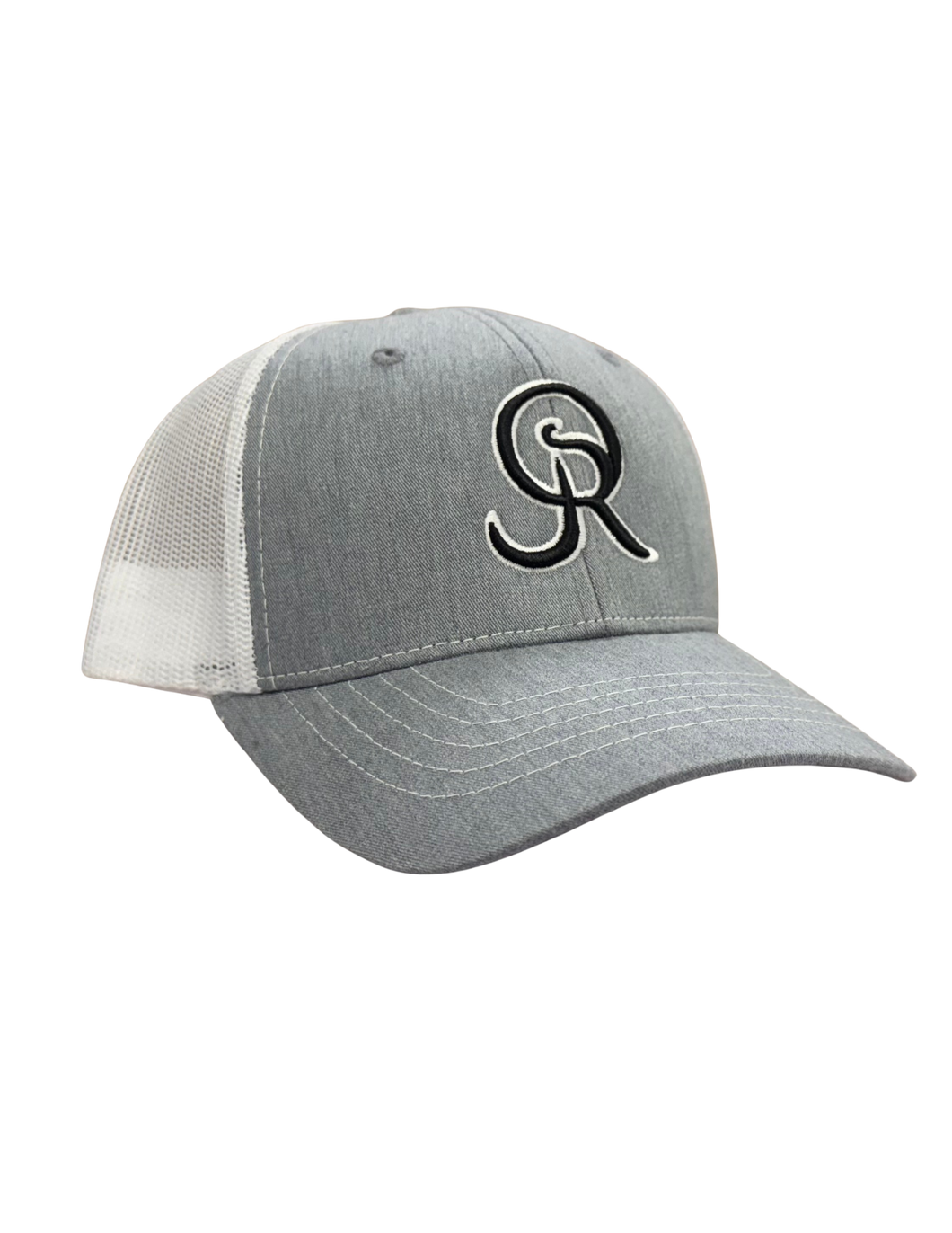 Youth OR Logo Snapback-Heather Grey/White