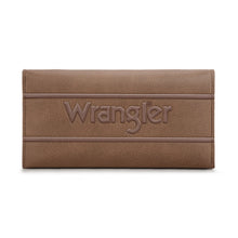 Wrangler Long Wallet with Detachable Zipper Pocket (2 color options)