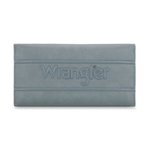 Wrangler Long Wallet with Detachable Zipper Pocket (2 color options)