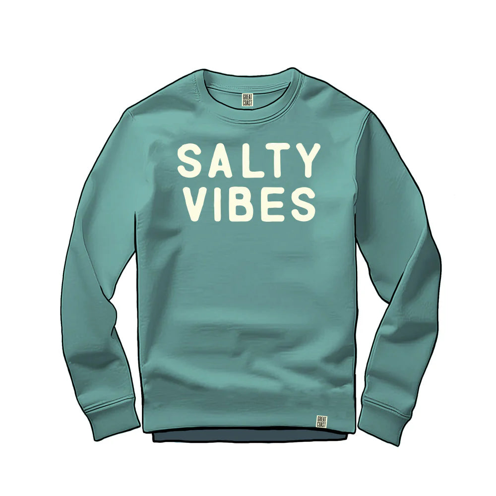 Salty Vibes Women's Chenille Sweat Shirt