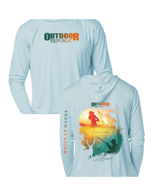 UPF 50 Performance Hoodies (multiple designs)