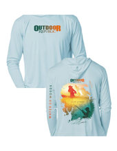 UPF 50 Hoodies Performance Long sleeve (multiple designs)