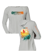UPF 50 Hoodies Performance Long sleeve (multiple designs)