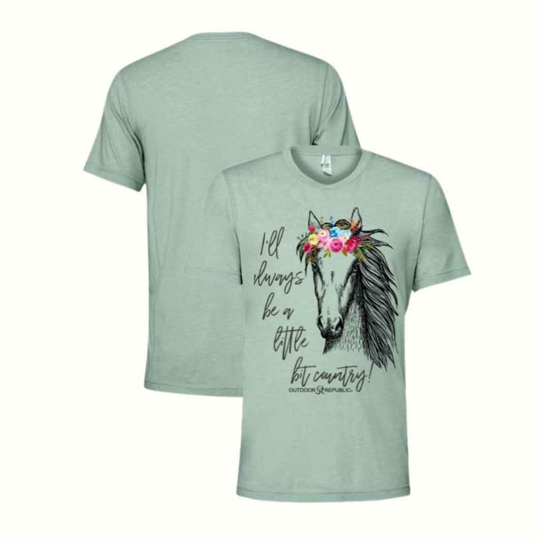 Little Bit Country T-Shirt (Ladies Design)