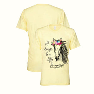 Little Bit Country T-Shirt (Ladies Design)