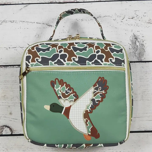 Camouflage Duck Lunch Boxes Bag