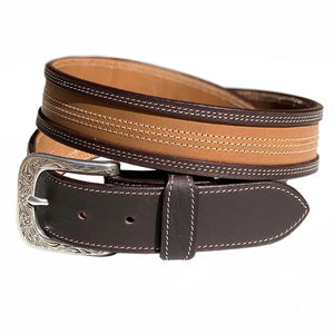 Murphy Two Tone Leather Belt