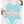 Striped Patchwork Swimsuit