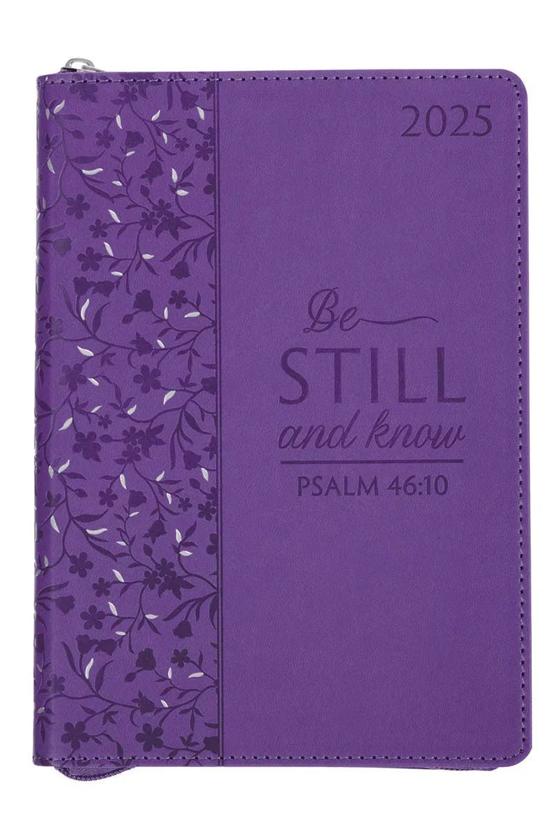Be Still and Know Luxleather Planner