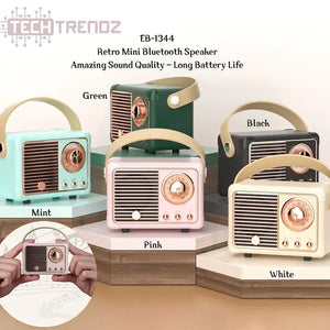 Vintage Bluetooth Speaker (5 color options)