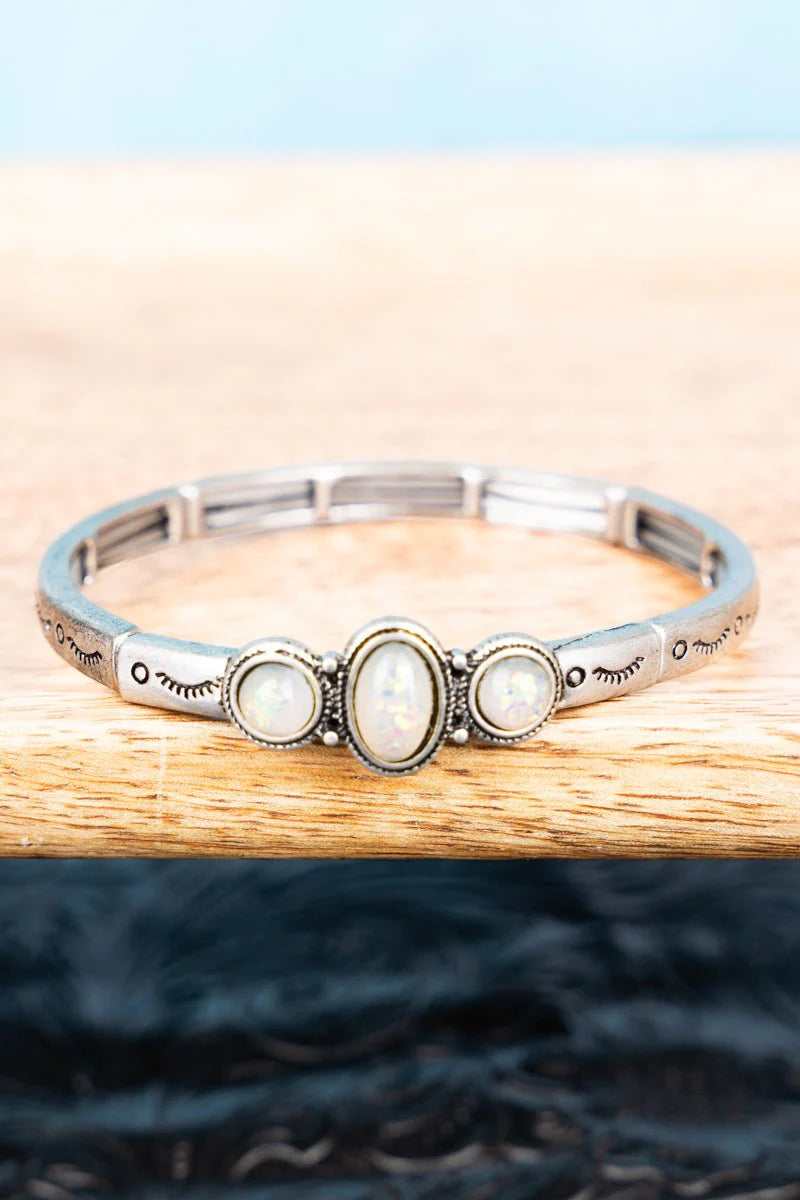 Sabana Opal Stretch Bracelet