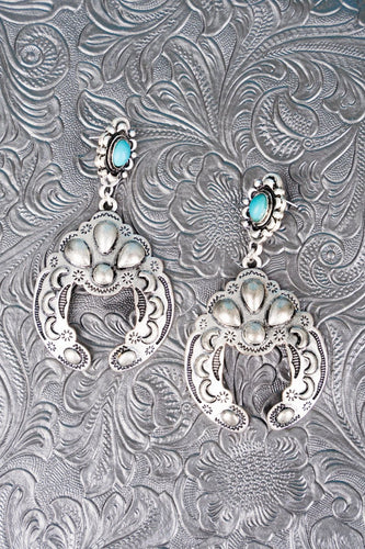 Burnished Silvertone Earrings (2 options)